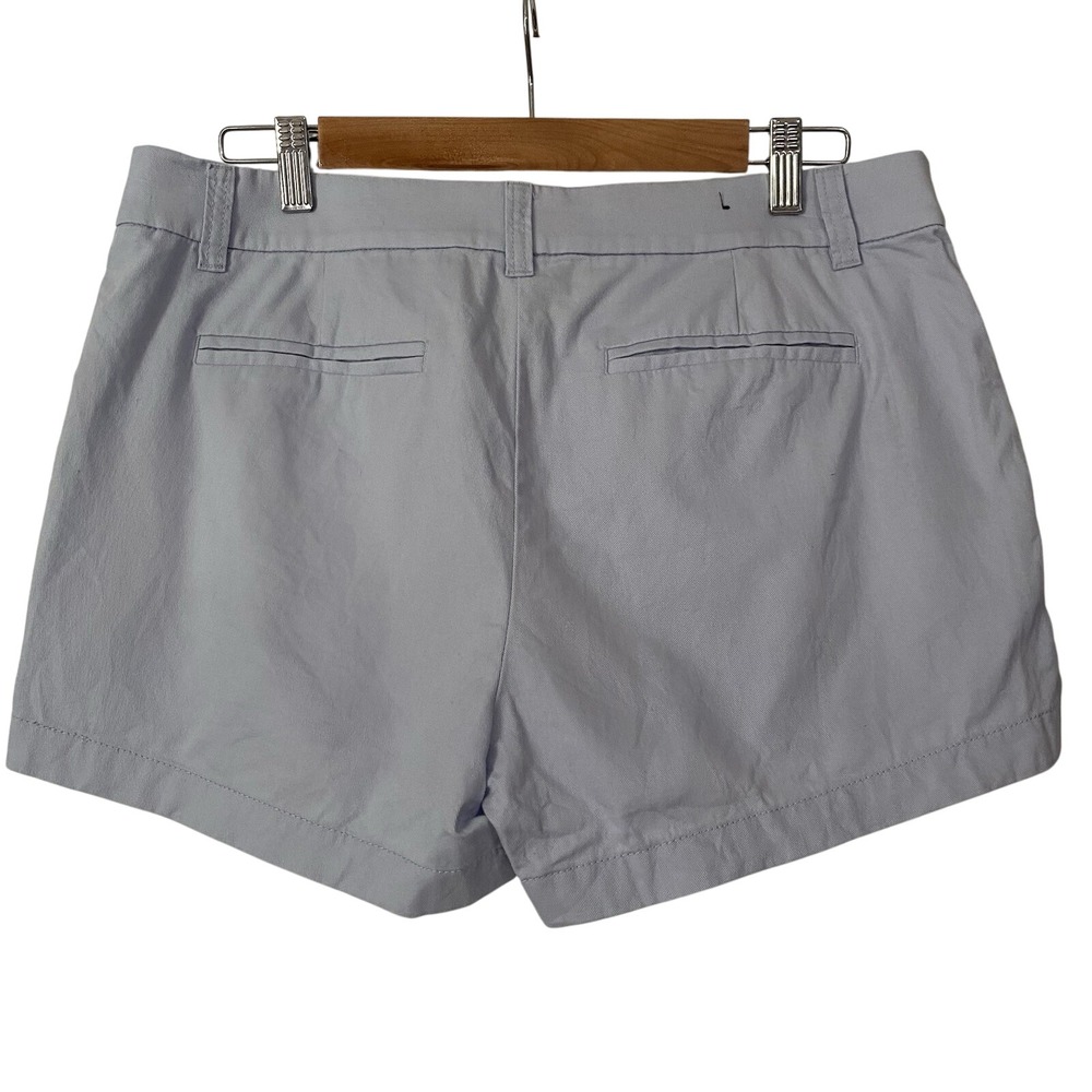J.CREW‎ Women's Chino Shorts Light Blue, Size 10 - Picture 2 of 5